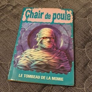 Goosebumps The Mummy’s Tomb Paper Back Book French Copy